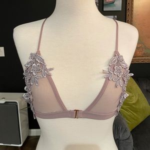 Lilac Lace Bralette